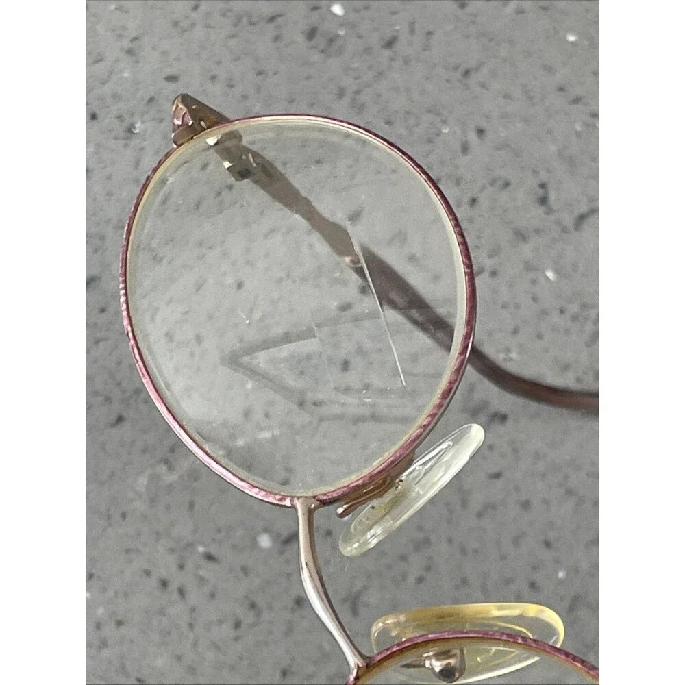 Laura Ashley Plum Pudding Eyeglass Frames ONLY 53-17-135 Oval Full rim